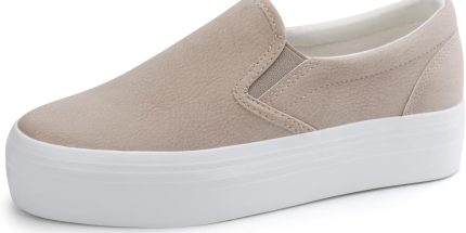 Slip-On Chunky Sole Loafers