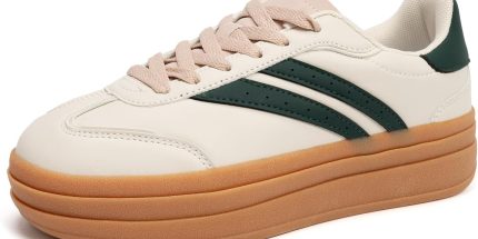 Thick Sole Low Top Sneakers