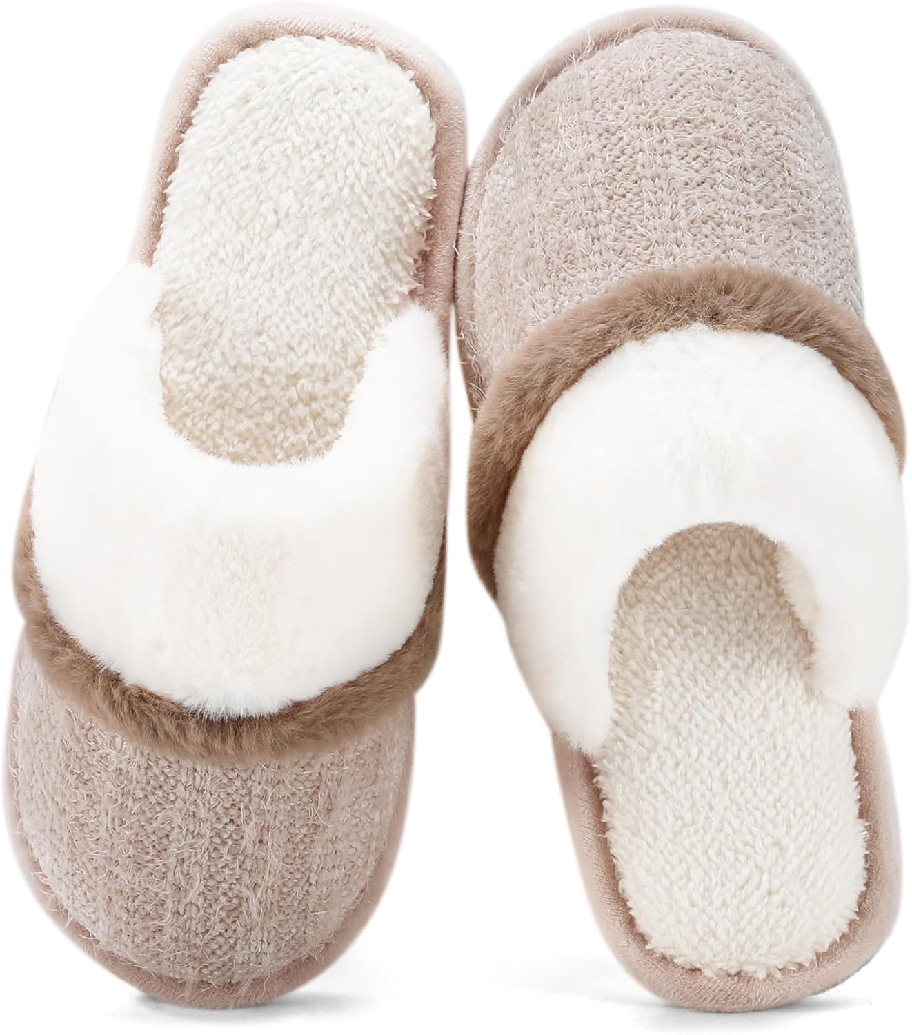 71AW47nsF9L._AC_SL1500_.jpg Women's Cozy Memory Foam Anti-Slip Slippers - Image 1