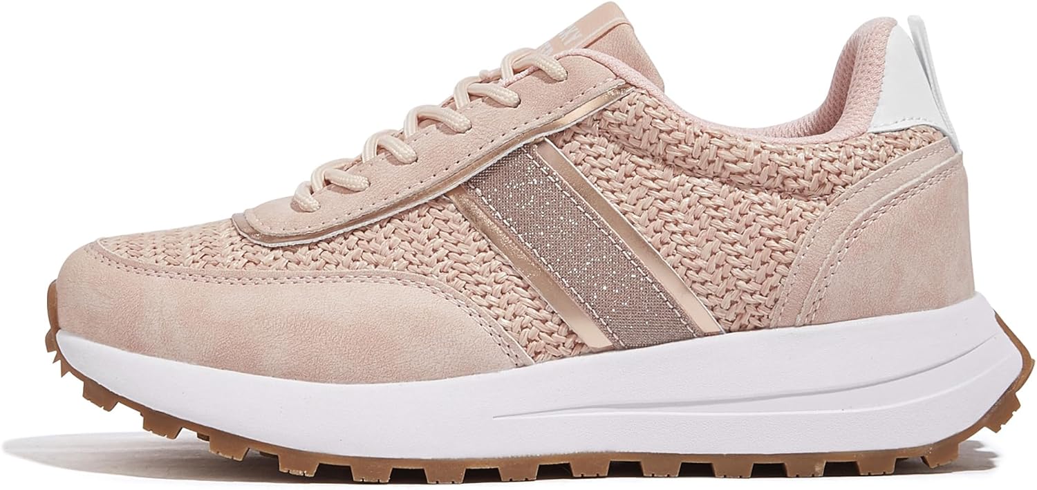 71oCbos6MPL._AC_SL1500_.jpg Retro Chunky Sole Sneakers - Image 1