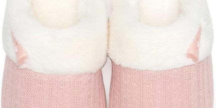 Women's Plush Faux Fur Scuff Slippers