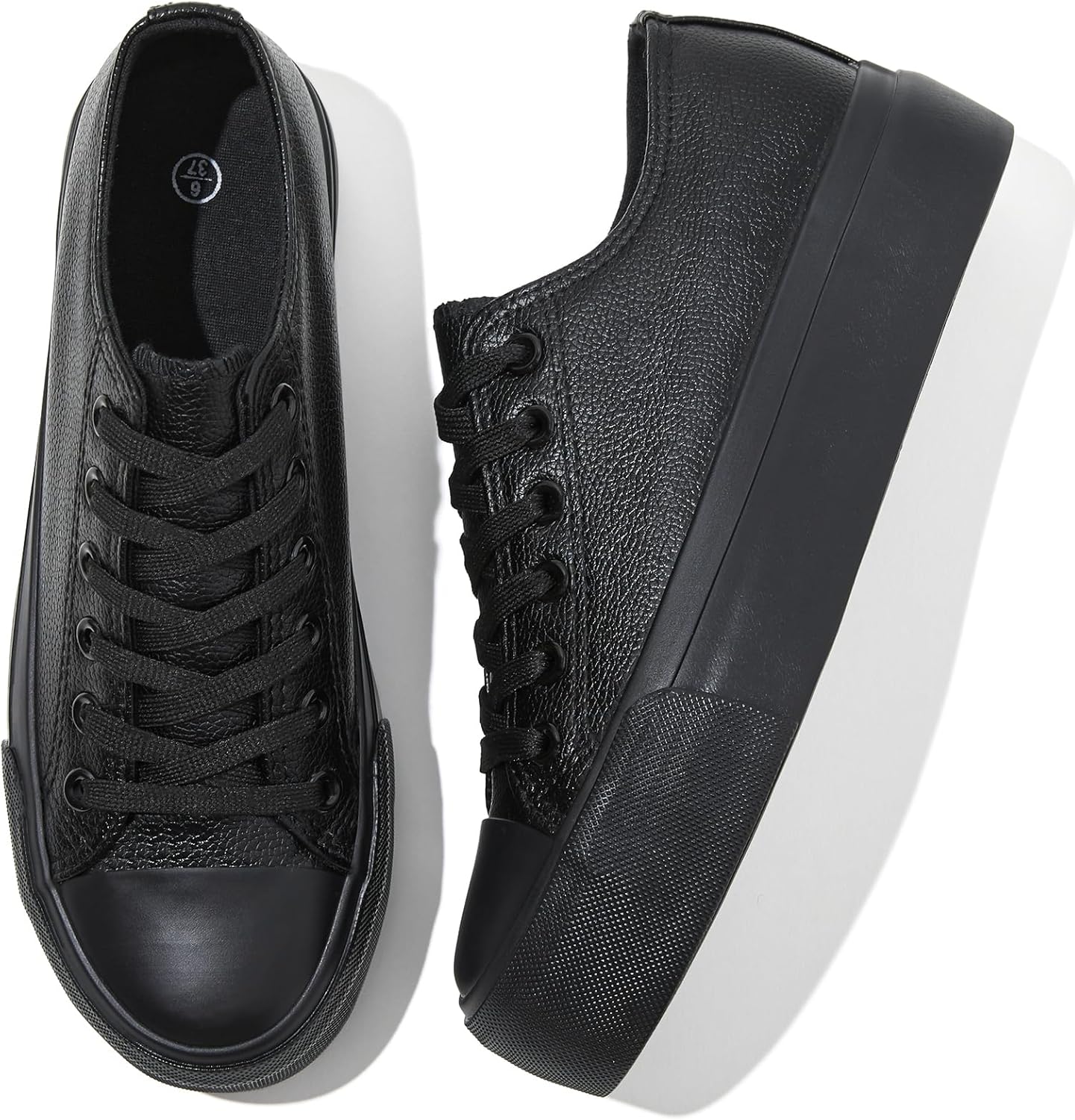 81XVkqDb0EL._AC_SL1500_.jpg Fashion Thick Sole Sneakers - Image 1